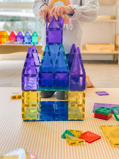 Connetix Tiles | Rainbow Base Plate Pack (Blue & Green) 2 pc by Connetix Magnetic Tiles - Friends of K