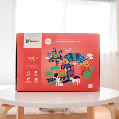 Connetix Tiles | Rainbow Mega Pack 212 pc by Connetix Magnetic Tiles - Friends of K