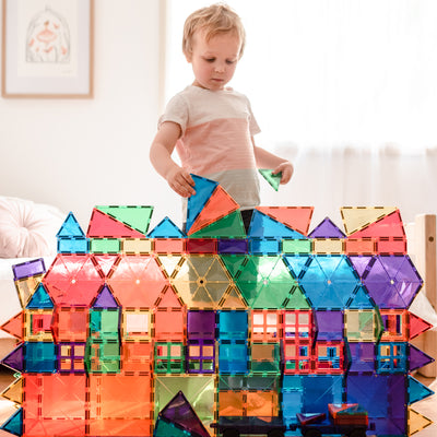 Connetix Tiles | Rainbow Mega Pack 212 pc by Connetix Magnetic Tiles - Friends of K