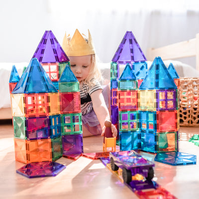 Connetix Tiles | Rainbow Mega Pack 212 pc by Connetix Magnetic Tiles - Friends of K