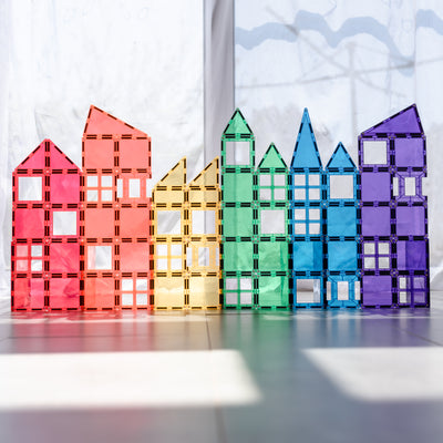 Connetix Tiles | Rainbow Mega Pack 212 pc by Connetix Magnetic Tiles - Friends of K