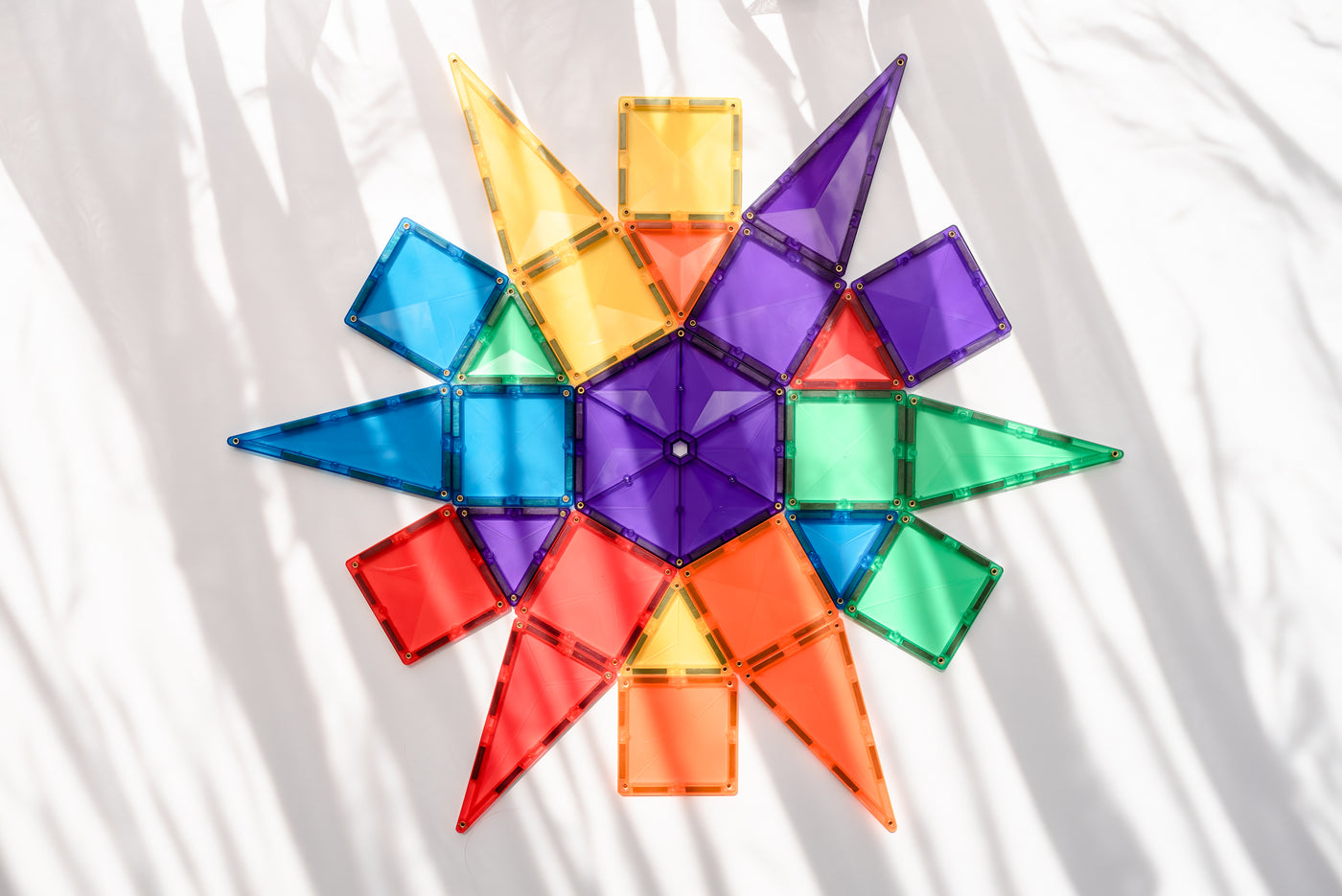 Connetix Tiles | Rainbow Mega Pack 212 pc by Connetix Magnetic Tiles - Friends of K