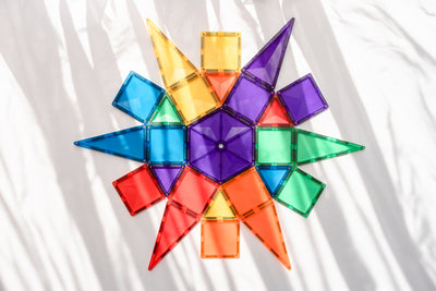Connetix Tiles | Rainbow Mega Pack 212 pc by Connetix Magnetic Tiles - Friends of K