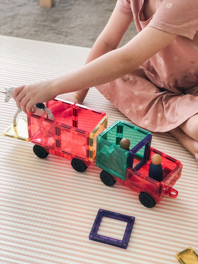 Connetix Tiles | Rainbow Motion Pack 24 pc by Connetix Magnetic Tiles - Friends of K
