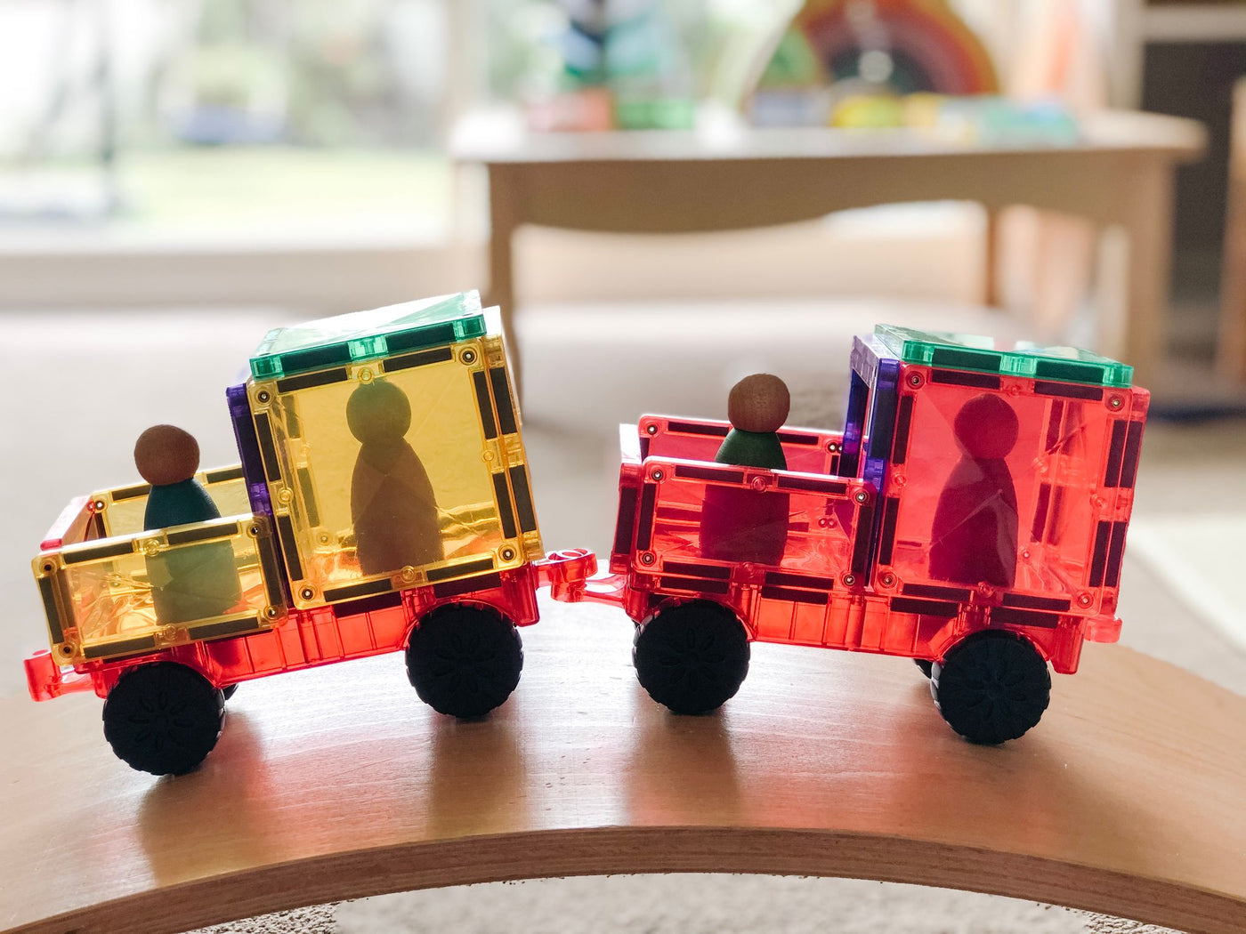 Connetix Tiles | Rainbow Motion Pack 24 pc by Connetix Magnetic Tiles - Friends of K