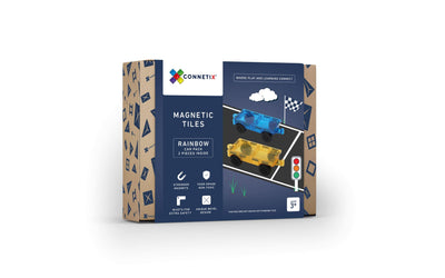 Connetix Tiles | Rainbow Car Pack 2pc by Connetix Magnetic Tiles - Friends of K