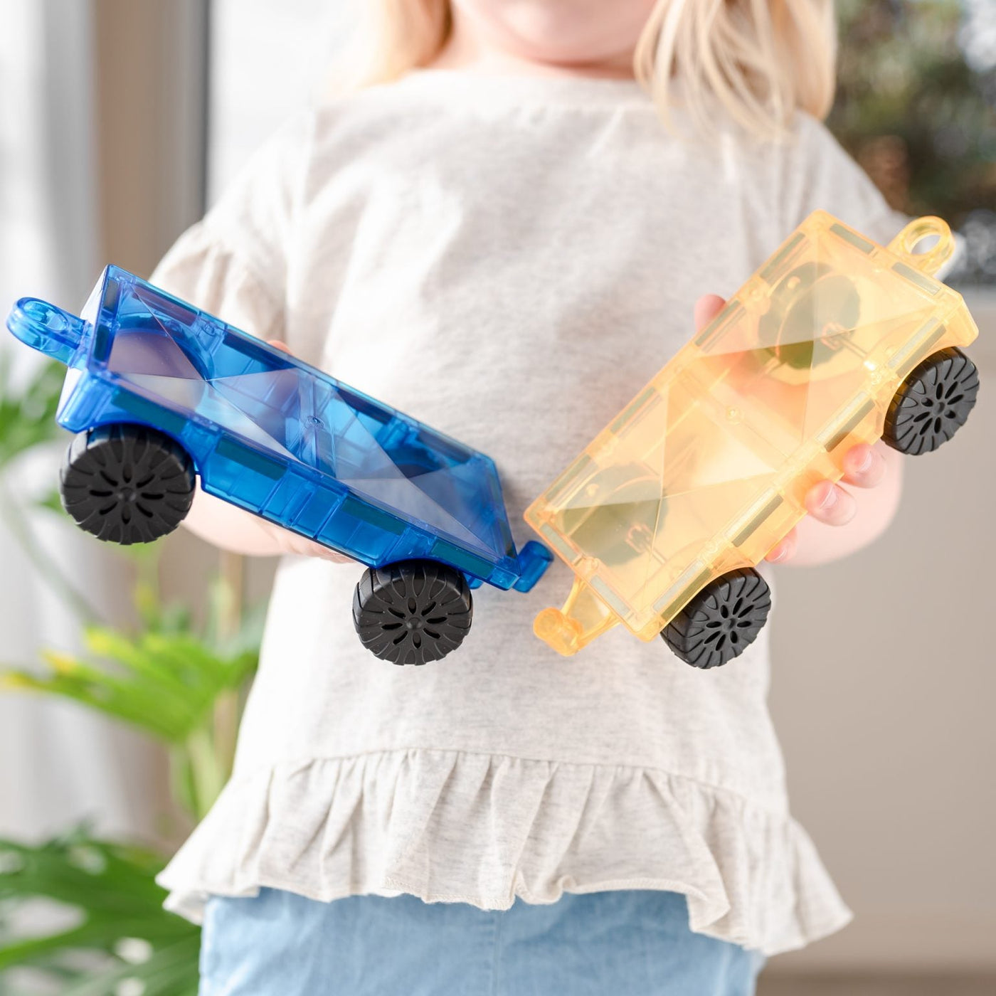 Connetix Tiles | Rainbow Car Pack 2pc by Connetix Magnetic Tiles - Friends of K