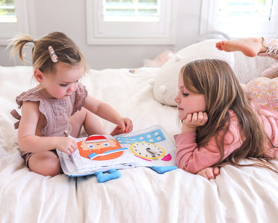 Fabric Activity Book - My Big Day (Blue Cover) by Curious Columbus - Friends of K