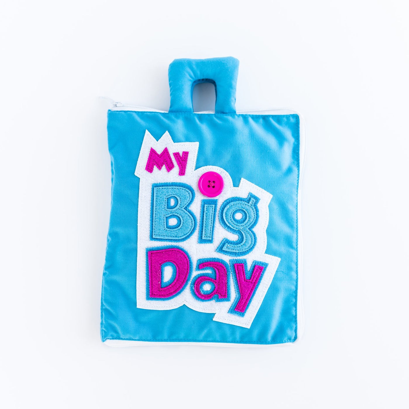 Fabric Activity Book - My Big Day (Blue Cover) by Curious Columbus - Friends of K