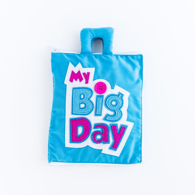 Fabric Activity Book - My Big Day (Blue Cover) by Curious Columbus - Friends of K