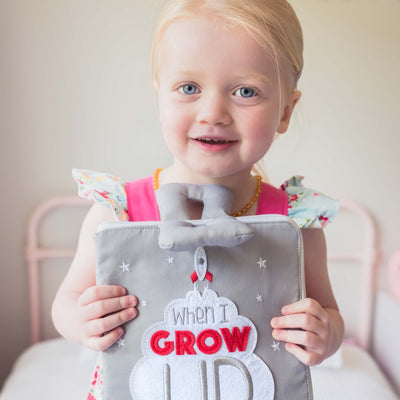 Fabric Activity Book - When I Grow Up by Curious Columbus - Friends of K