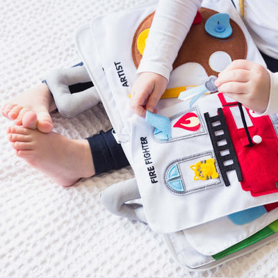 Fabric Activity Book - When I Grow Up by Curious Columbus - Friends of K