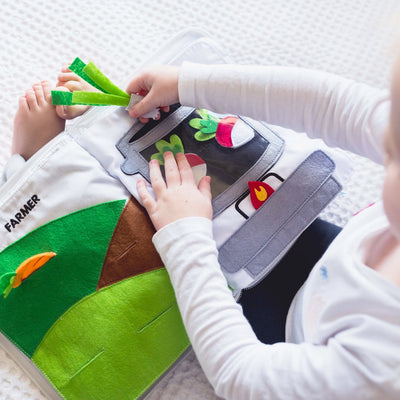 Fabric Activity Book - When I Grow Up by Curious Columbus - Friends of K