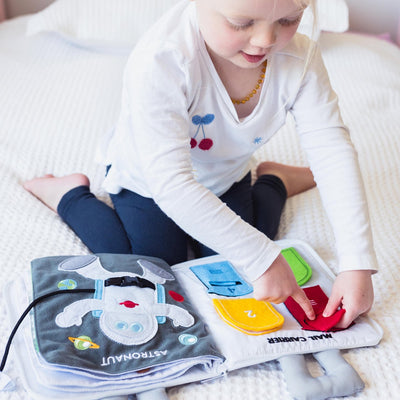 Fabric Activity Book - When I Grow Up by Curious Columbus - Friends of K