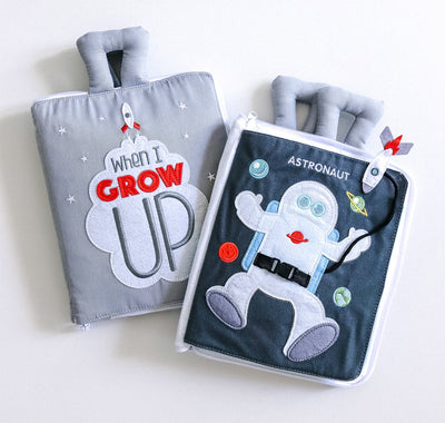 Fabric Activity Book - When I Grow Up by Curious Columbus - Friends of K