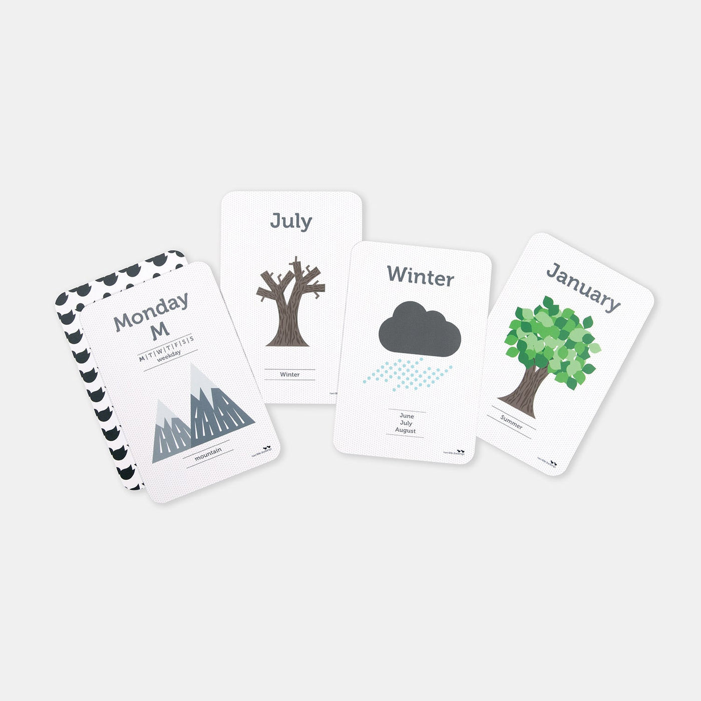 Days, Months and Seasons Flash Cards by Two Little Ducklings - Friends of K
