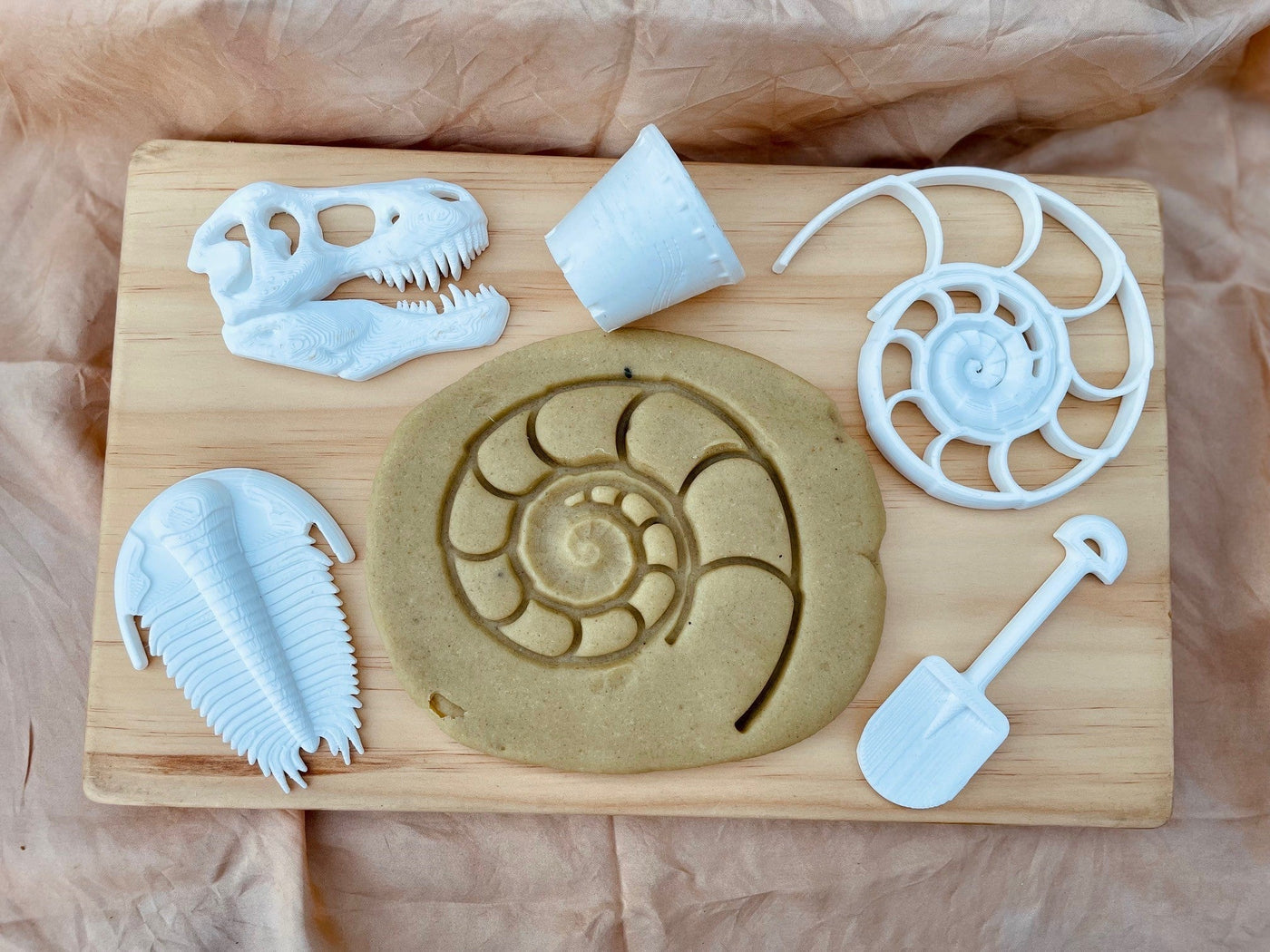 Dino Fossil Dig Sensory Play Pack by Beadie Bug Play - Friends of K