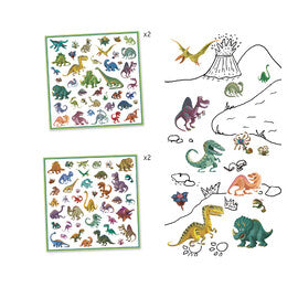 Dinosaur Stickers by Djeco - Friends of K