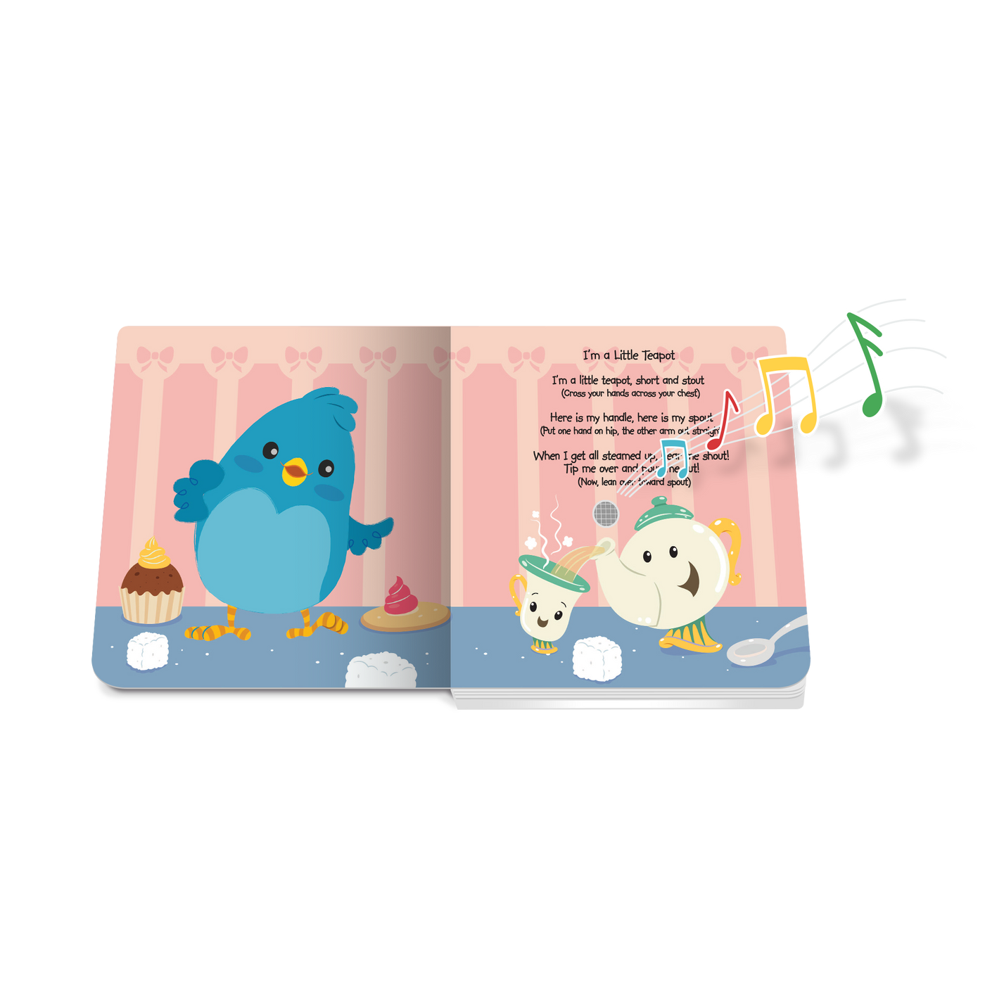 Action Songs Board Book by Ditty Bird - Friends of K