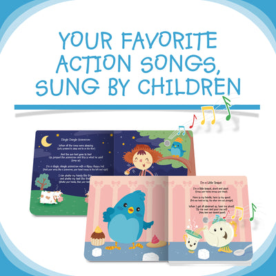 Action Songs Board Book by Ditty Bird - Friends of K