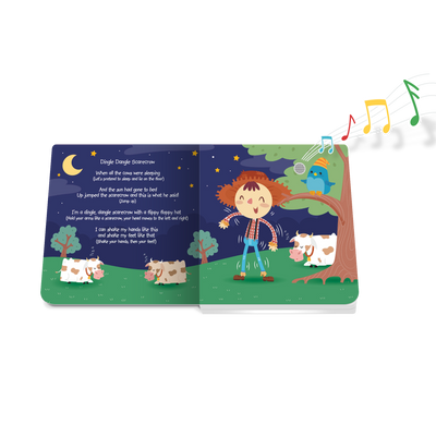 Action Songs Board Book by Ditty Bird - Friends of K