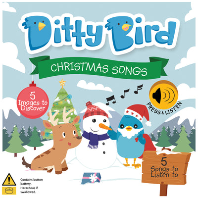 Christmas Songs Board Book by Ditty Bird - Friends of K