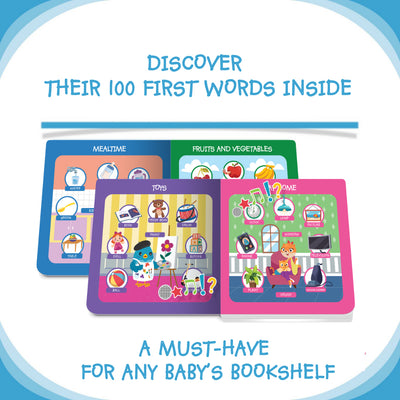 First 100 Words Board Book by Ditty Bird - Friends of K
