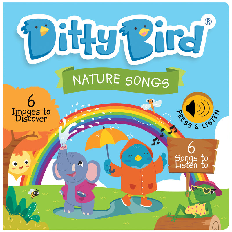 Nature Songs Board Book by Ditty Bird - Friends of K
