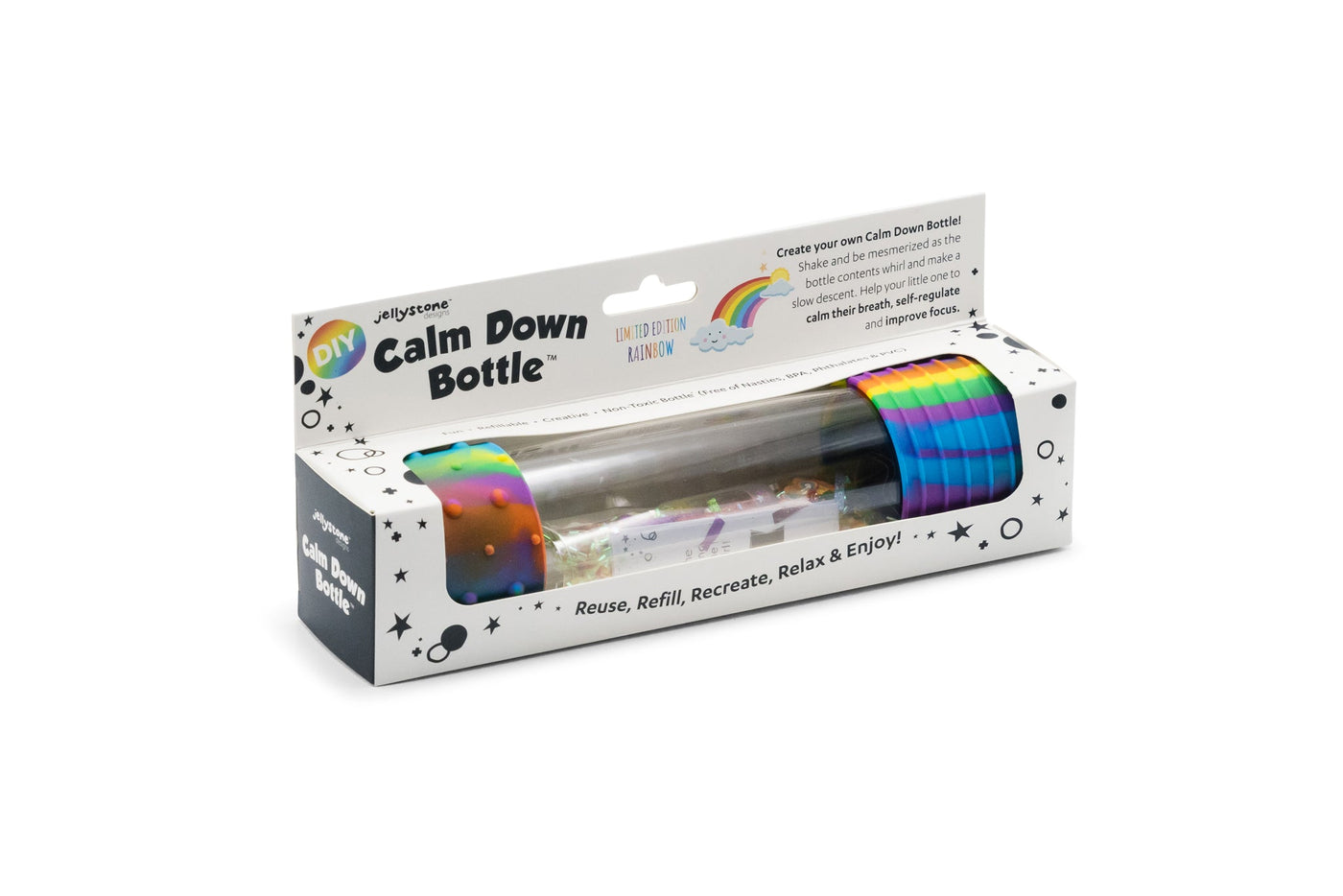 DIY Calm Down Bottle - Rainbow by Jellystone - Friends of K