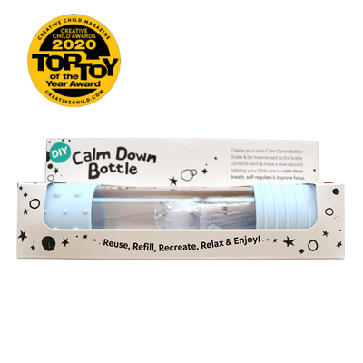 DIY Calm Down Bottle - Snow by Jellystone - Friends of K