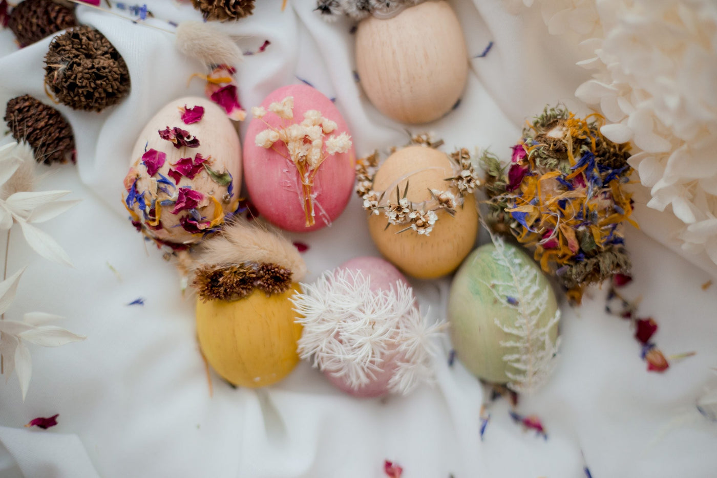 DIY wooden eggs (set of 12) by QTOYS - Friends of K