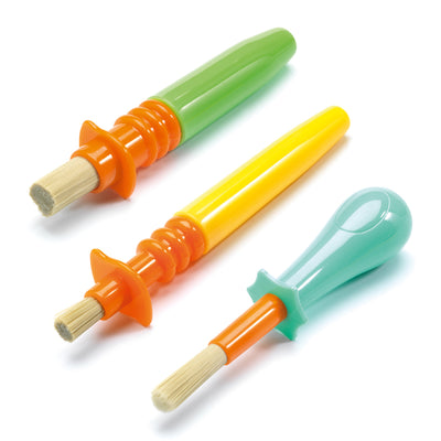 Ingenious Paintbrushes (set of 3) by Djeco - Friends of K