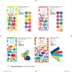 36 Gouache Colour Paints by Djeco - Friends of K