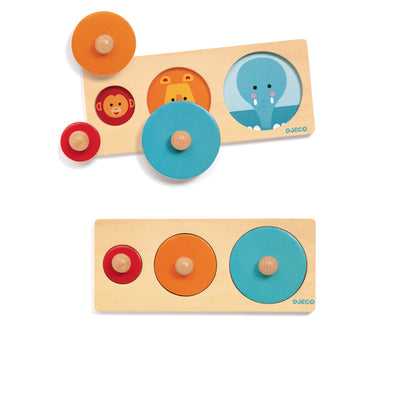 BigaBasic Puzzle by Djeco - Friends of K