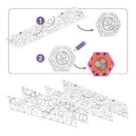 Constellation Mandalas Colouring by Djeco - Friends of K