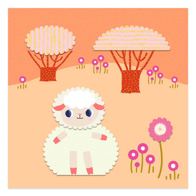 Crinkle Cutting Collage Set by Djeco - Friends of K