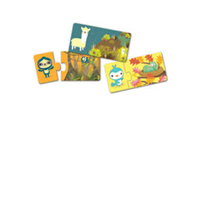 Duo Hide and Seek 24pc Puzzle by Djeco - Friends of K