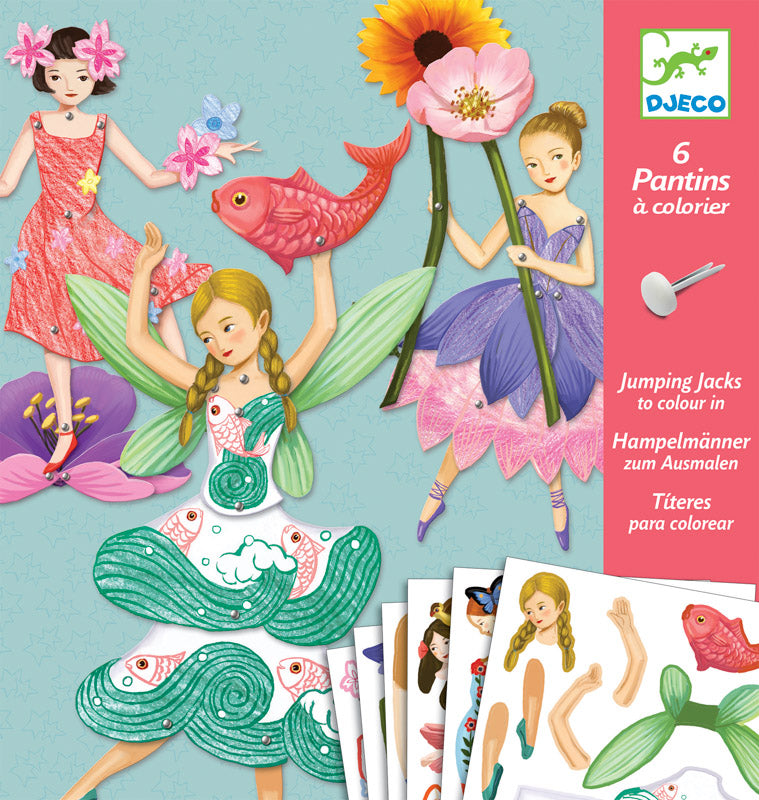 Fairies Paper Puppets by Djeco - Friends of K