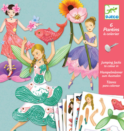 Fairies Paper Puppets by Djeco - Friends of K