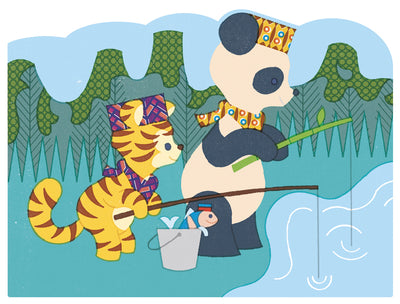Hidden Outside Water Colouring by Djeco - Friends of K