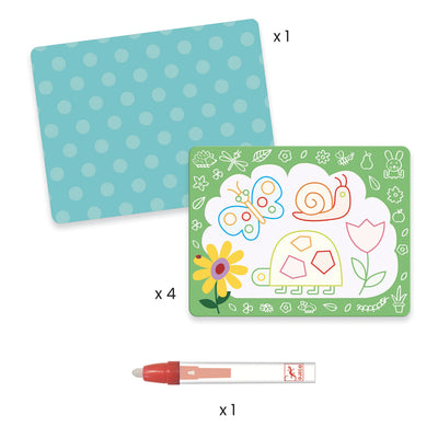 Magic Scribbles Water Colouring by Djeco - Friends of K