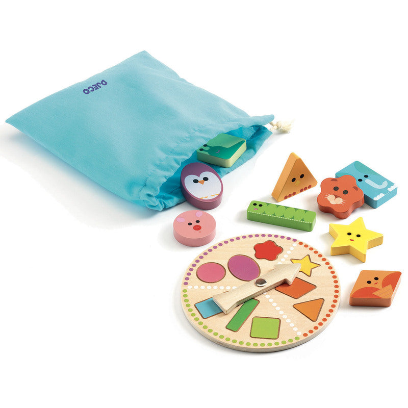 Tactilo Basic Wooden Game by Djeco - Friends of K
