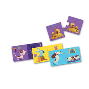 Duo Opposites 24pc Puzzle by Djeco - Friends of K