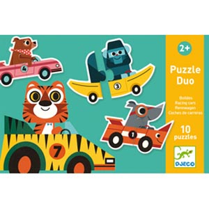 Duo Racing Cars 20pc Puzzle by Djeco - Friends of K