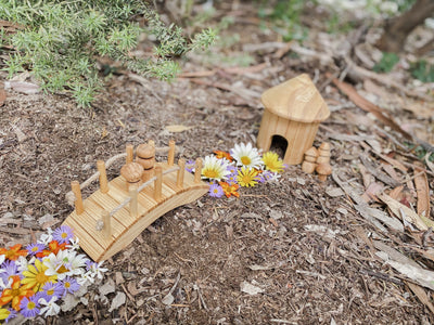 Small World Wooden Bridge by Explore Nook - Friends of K