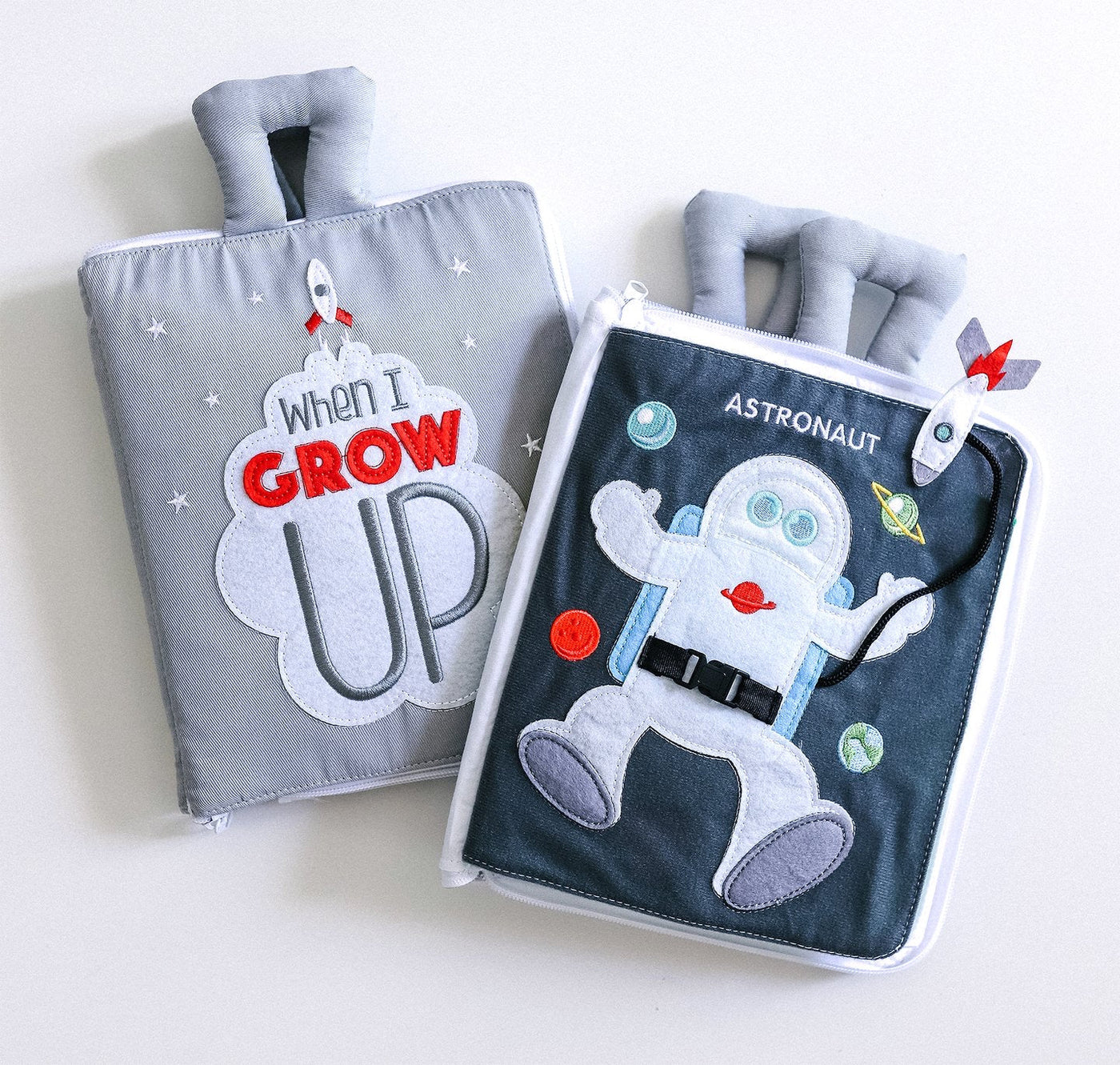 Fabric Activity Book - When I Grow Up by Curious Columbus - Friends of K