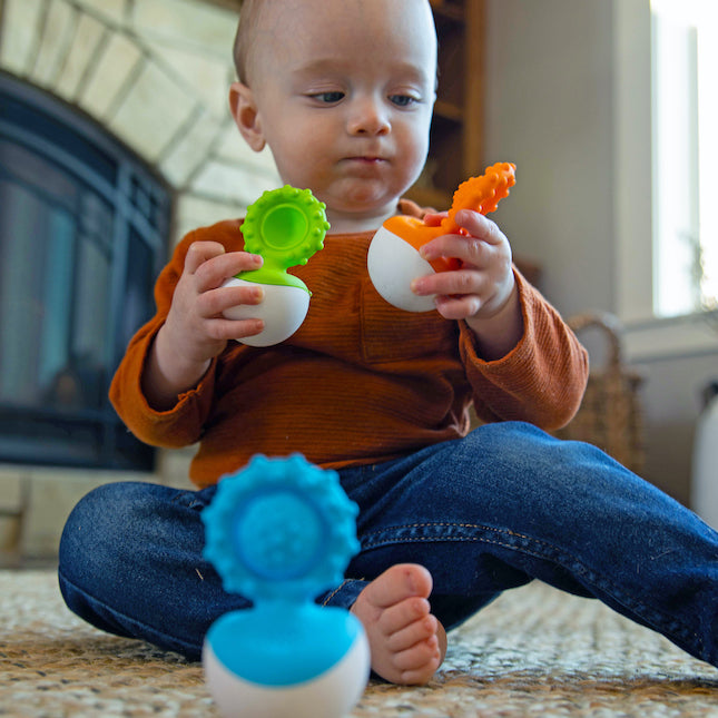 Dimpl Wobl Blue by Fat Brain Toys - Friends of K