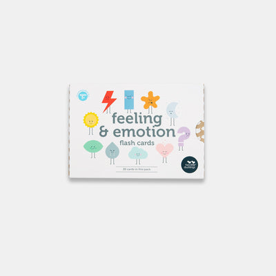 Feeling and Emotion Flash Cards by Two Little Ducklings - Friends of K