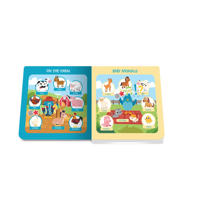 First 100 Animals Board Book by Ditty Bird - Friends of K