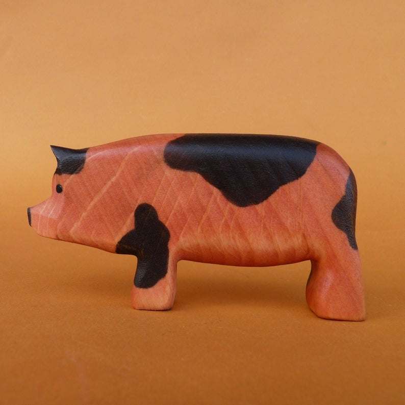 Wooden Pig by Forest Melody - Friends of K